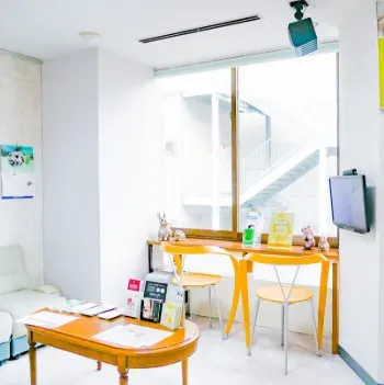 共立美容外科 仙台院のイオン導入を受ける前の待合室