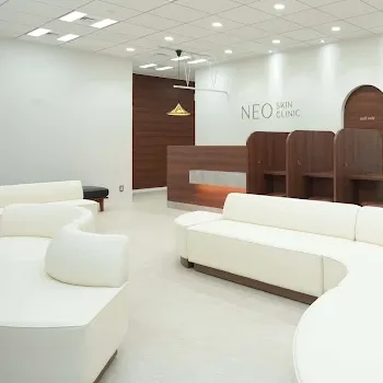 SBC NEO Skin Clinic 恵比寿のオンダリフトを受ける前の待合室