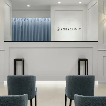 あおばクリニック 渋谷本院のポテンツァを受ける前の受付