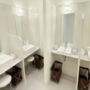 リゼクリニック 渋谷院のポテンツァを受けた後のパウダールーム