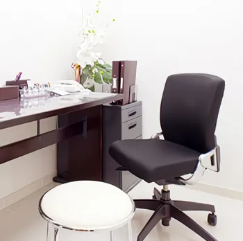 品川美容外科 渋谷院のポテンツァを受ける前の診察室