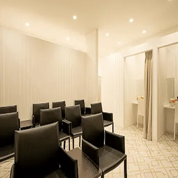 TCB 渋谷2院のポテンツァを受ける前の待合室