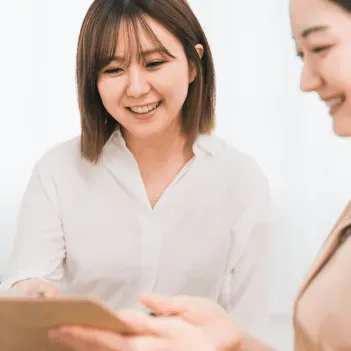 BAO CLINIC 心斎橋院のポテンツァを受ける前のカウンセリングの様子