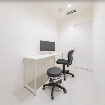 M BEAUTY CLINICのポテンツァを受ける前の診察室