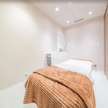 M BEAUTY CLINICのポテンツァを受ける施術室