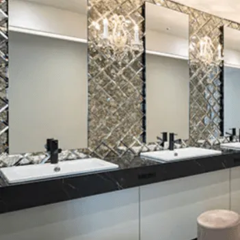 ゆうきクリニック 心斎橋院のポテンツァを受けた後のパウダールーム