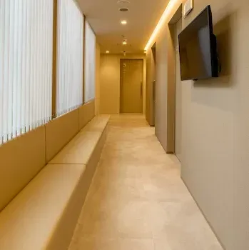 はなふさ皮膚科 静岡院のポテンツァを受ける前の待合室