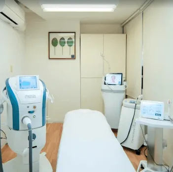 ラ ・ クリニカ シズオカのポテンツァを受ける施術室