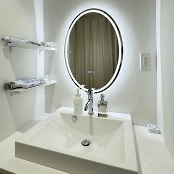 パルム美容クリニックのポテンツァを受けた後のパウダールーム