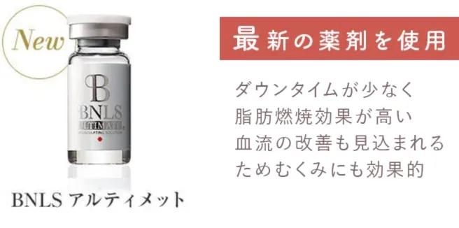 tcbの脂肪溶解注射・BNLSアルティメット