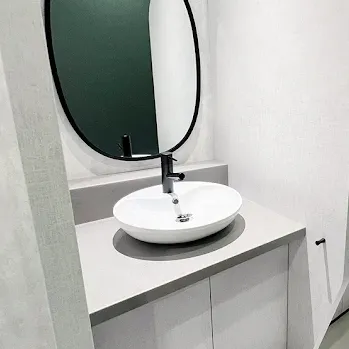 品川美容外科 東京13院のエラボトックスを受けた後のパウダールーム