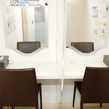 渋谷美容外科クリニック 東京4院のヒアルロン酸注射を受ける施術室
