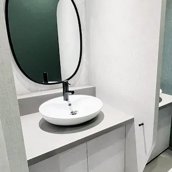 品川美容外科 東京13院の肩ボトックスを受けた後のパウダールーム