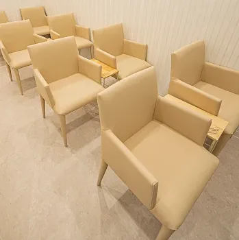 TCB東京中央美容外科 東京18院の肩ボトックスを受ける前の待合室