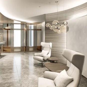 エバーグリーンメディカルクリニックのモフィウス8を受ける前の待合室