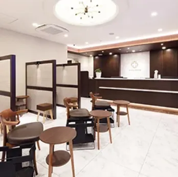 銀座よしえクリニック 六本木院のモフィウス8を受ける前の待合室