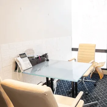 共立美容外科 東京4院のフォトフェイシャルを受ける前のカウンセリングルーム