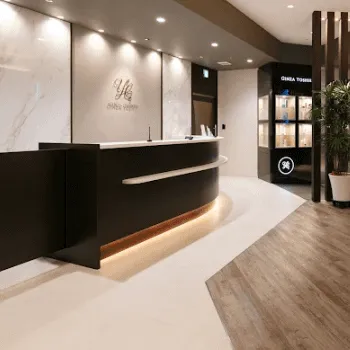 銀座よしえクリニック 東京6院のフォトフェイシャルを受ける前の受付