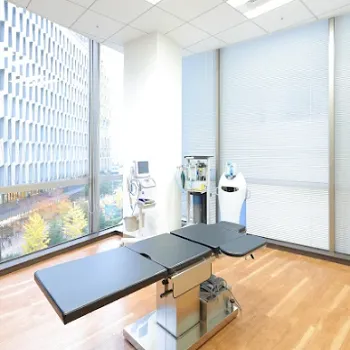 ルシアクリニック 大阪梅田院のジェントルマックスプロの施術を行う施術室