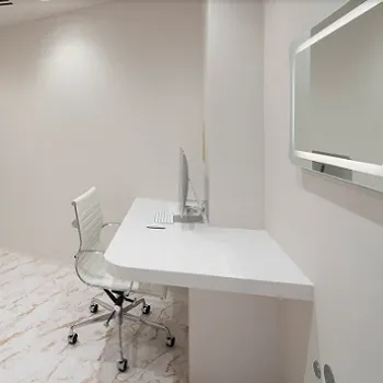 ゆうきクリニック 梅田茶屋町院のジェントルマックスプロによる施術を受ける前のカウンセリングルーム