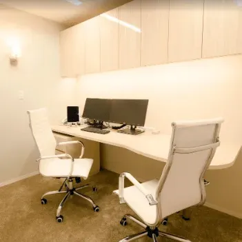 エースクリニック梅田1院のポテンツァを受ける前の診察室