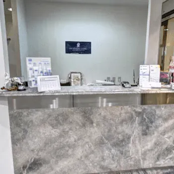 梅田皮フ科スキンクリニックのポテンツァを受ける前の受付