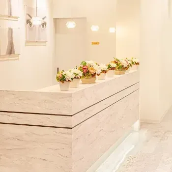 TCB 梅田3院のポテンツァを受ける前の受付