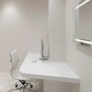 ゆうきクリニック 梅田茶屋町院のポテンツァを受ける前の診察室