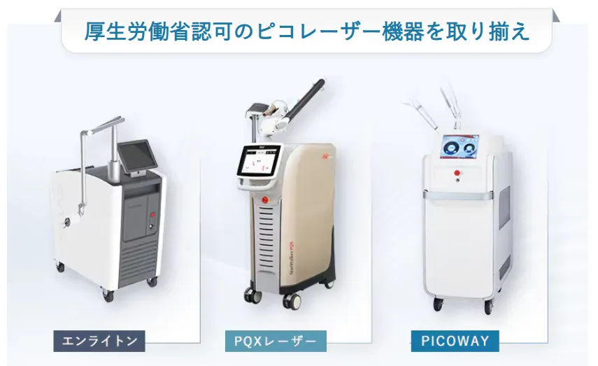 最新のピコトーニング機器