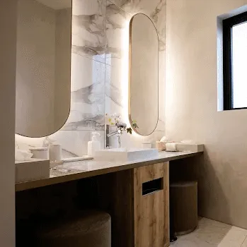 THE NATURAL BEAUTY CLINIC 麻布十番院の都度払いの医療脱毛を受けた後のパウダールーム