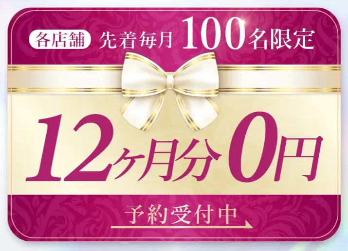 ディオクリニックの12ヶ月分0円キャンペーン