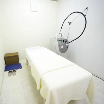 JEWEL CLINIC EBISUの都度払いの医療脱毛を受ける前の施術室
