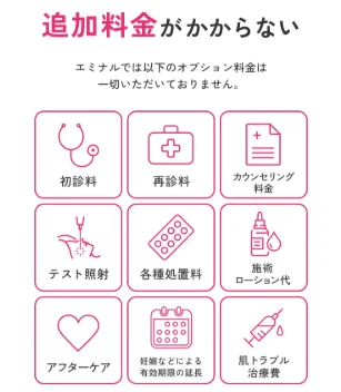 エミナルクリニック脱毛当日生理5