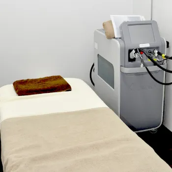 みこ皮膚科クリニックの医療脱毛を受ける前の施術室