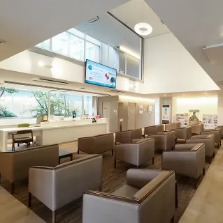 松前内科医院の都度払いの医療脱毛を受ける前の待合室