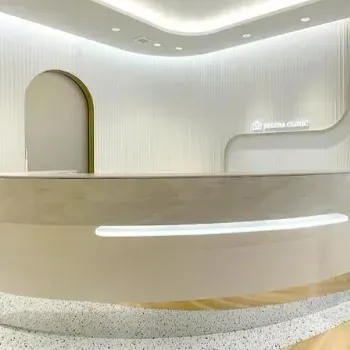 レジーナクリニック 石川/金沢付近1院のジェントルマックスプロによる施術を受ける前の受付