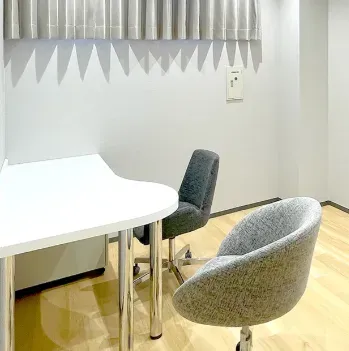 レジーナクリニック 石川/金沢付近1院のジェントルマックスプロによる施術を受ける前の診察室