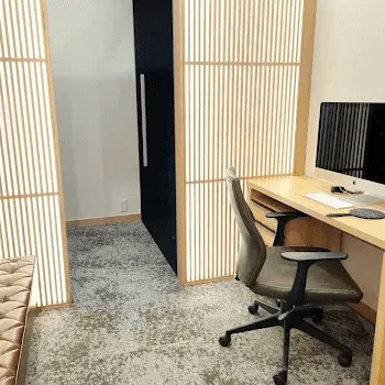 eスキンクリニック金沢のヒアルロン酸注射を受ける前の待合室