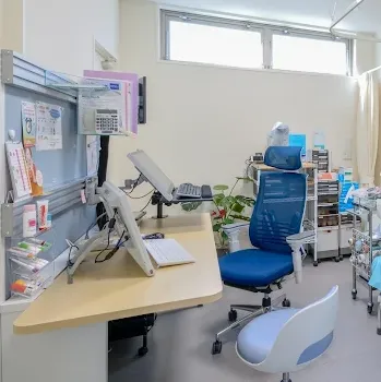 お花茶屋くじら皮膚科の都度払いの医療脱毛を受ける前の診察室