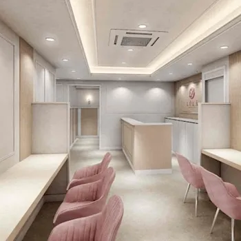 ルラ美容クリニック 神戸院のエラボトックスを受ける前の待合室