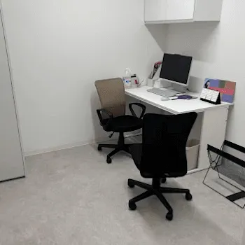 ルラ美容クリニック 京都院のヒアルロン酸注射を受ける前の待合室