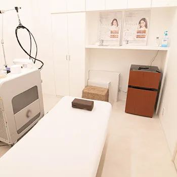 くぼたクリニック 松戸五香の都度払いの医療脱毛を受ける施術室