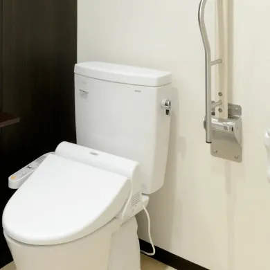 おおたかの森皮フ科の都度払いの医療脱毛を受ける際に使用できるトイレ