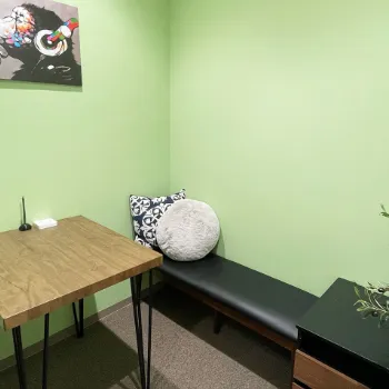 アモーレクリニック 名古屋院の肩ボトックスを受ける前のカウンセリングルーム