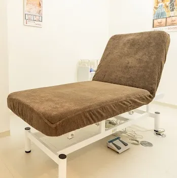 フィラークリニック 名古屋栄院の肩ボトックスを受ける施術室