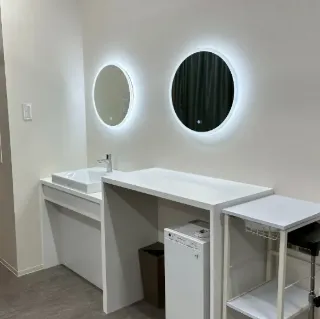 ねりま皮フ科クリニックの都度払いの医療脱毛を受けた後のパウダールーム