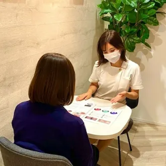 石山整形外科の都度払いの医療脱毛を受ける前のカウンセリングの様子