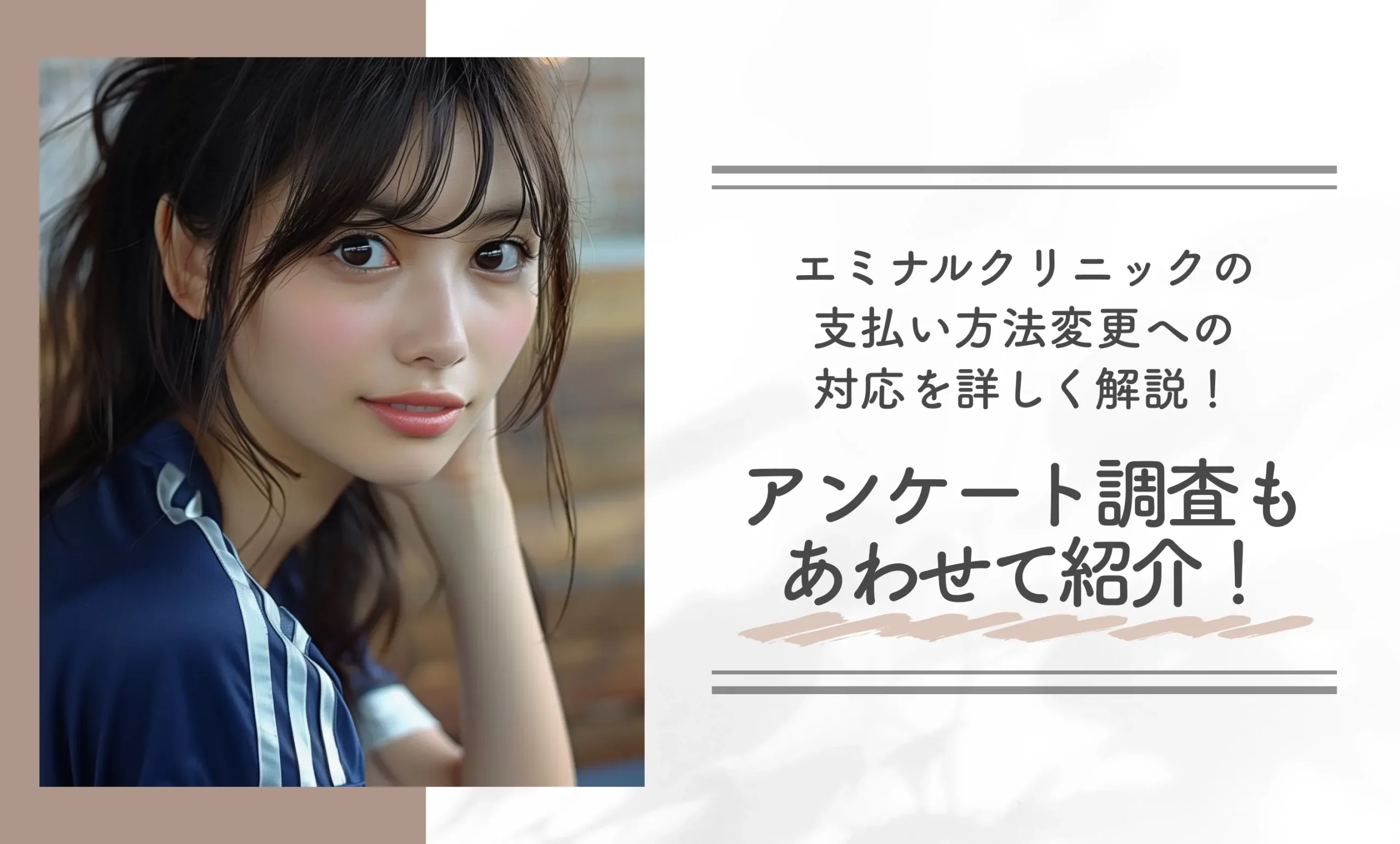 エミナルクリニックの支払い方法変更への対応を詳しく解説!アンケート調査もあわせて紹介!