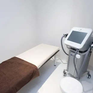 MIO SKIN CLINICの都度払いの医療脱毛を受ける施術室