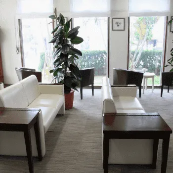 ヘシキ形成外科クリニックのヒアルロン酸注射を受ける前の受付